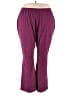 Woman Within Purple Active Pants Size 26 (2X) - photo 1