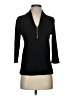 Grace Elements Black 3/4 Sleeve T-Shirt Size S - photo 1