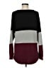 Assorted Brands Color Block Burgundy Pullover Sweater Size M - photo 2