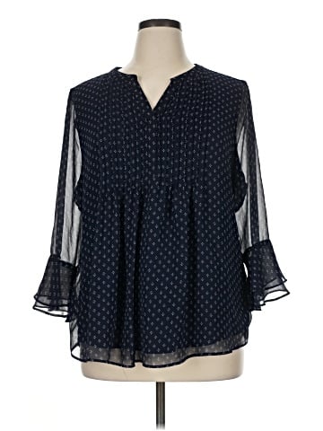 Charter Club 3/4 Sleeve Blouse (view 1)
