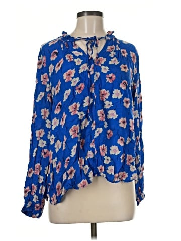 Lucky Brand Long Sleeve Blouse (view 1)