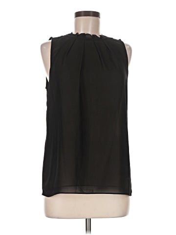 Rose + Olive Sleeveless Blouse (view 1)