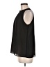 Rose + Olive 100% Polyester Black Sleeveless Blouse Size M - photo 5