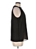 Rose + Olive 100% Polyester Black Sleeveless Blouse Size M - photo 4