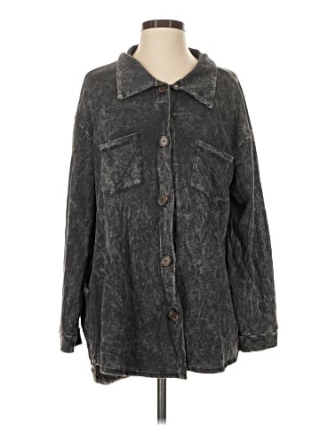 Fantastic Fawn Long Sleeve Button-Down Shirt (view 1)