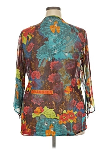 Erica Brooke 3/4 Sleeve Blouse (view 2)