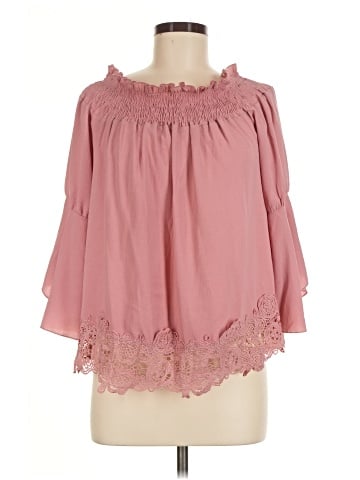 Love J 3/4 Sleeve Blouse (view 1)