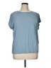 Ann Taylor LOFT Outlet Blue Short Sleeve Top Size XL - photo 1