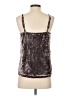 Very J Silver Sleeveless Blouse Size S - photo 2