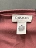 Carmen Carmen Marc Valvo Pink Pullover Sweater Size M - photo 7