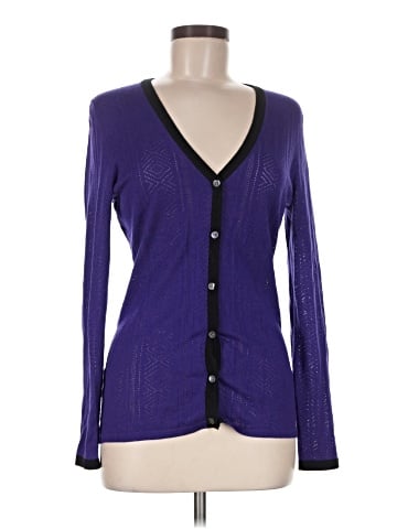 Saks Fifth Avenue Silk Cardigan (view 1)