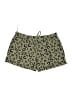 Saks Fifth Avenue Animal Print Green Shorts Size L - photo 2