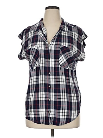 Jachs Girlfriend Short Sleeve Button-Down Shirt (view 1)