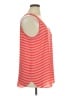 Ann Taylor LOFT 100% Polyester Red Sleeveless Top Size XL - photo 4