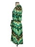 Snap Chevron-herringbone Green Cocktail Dress Size S - photo 5