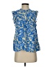 J.Crew Blue Sleeveless Blouse Size S - photo 1