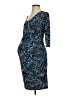 Seraphine Blue Cocktail Dress Size 4 Maternity - photo 1