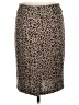 Marisa Christina Animal Print Brown Casual Skirt Size 6 - photo 2