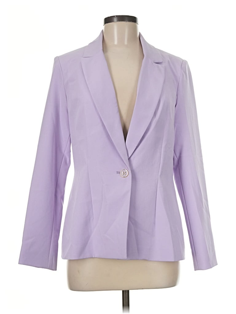 Pre-owned Nanette Lepore Blazer Jacket In Purple