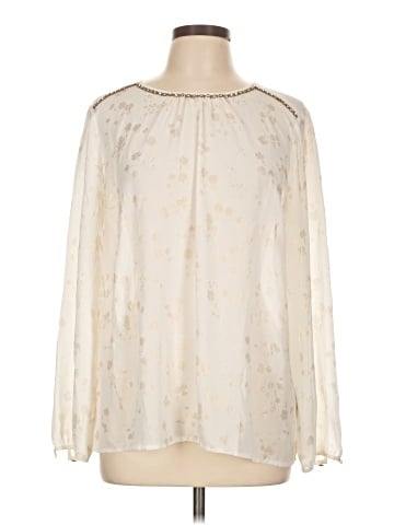 Liz Claiborne Career Long Sleeve Blouse (view 1)