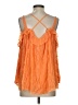 Floreat 100% Lyocell Orange Sleeveless Blouse Size S - photo 2