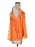 Floreat 100% Lyocell Orange Sleeveless Blouse Size S - photo 4