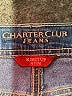 Charter Club Chevron-herringbone Blue Jeans Size 12 - photo 7