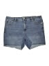 Seven7 Blue Denim Shorts Size 14 - photo 1