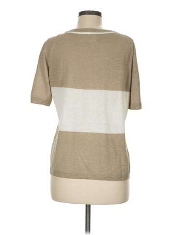 Lafayette 148 New York Short Sleeve Top (view 2)