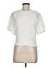 J.Crew Ivory Short Sleeve Turtleneck Size M - photo 1