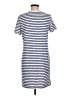 Universal Thread 100% Cotton Stripes Blue Casual Dress Size M - photo 2