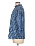 Adrienne Vittadini 100% Polyester Blue 3/4 Sleeve Blouse Size L - photo 5