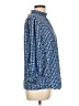 Adrienne Vittadini 100% Polyester Blue 3/4 Sleeve Blouse Size L - photo 4