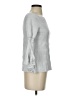 White House Black Market Silver Pullover Sweater Size XS - photo 4