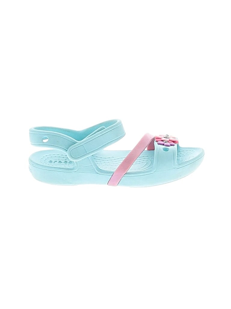 Pre-owned Crocs Kids' Sandals In Blue