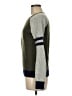 J.Crew Factory Store Color Block Green Pullover Sweater Size M - photo 5