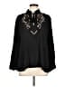 Kobi Halperin 100% Silk Black Long Sleeve Silk Top Size L - photo 1