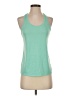 Athletic Works 100% Polyester Green Active Tank Size 0 - photo 1