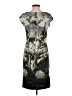 Escada Graphic Gray Cocktail Dress Size EU 34 / US 4 - photo 2