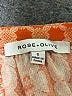 Rose + Olive 100% Rayon Orange Sleeveless Blouse Size S - photo 7