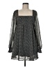 Reset 100% Rayon Gray Casual Dress Size M - photo 1