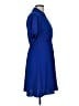 MSK 100% Polyester Blue Casual Dress Size M (petite) - photo 4