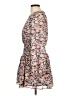 Lea & Viola 100% Polyester Floral Pink Casual Dress Size L - photo 5