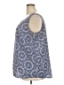 Faded Glory 100% Polyester Blue Sleeveless Blouse Size 2X - photo 5