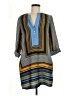 Zara Basic Print Blue Casual Dress Size M - photo 1