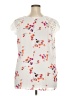 City Streets 100% Polyester Ivory Sleeveless Blouse Size 2X - photo 2