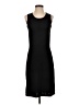 Kate Hill Solid Black Casual Dress Size P (petite) - photo 1