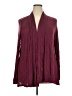 G Collection Burgundy Long Sleeve Blouse Size 3X - photo 1
