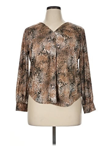Jaclyn Smith Long Sleeve Polo (view 1)