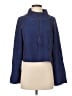 Free People Blue Turtleneck Sweater Size XS - photo 1